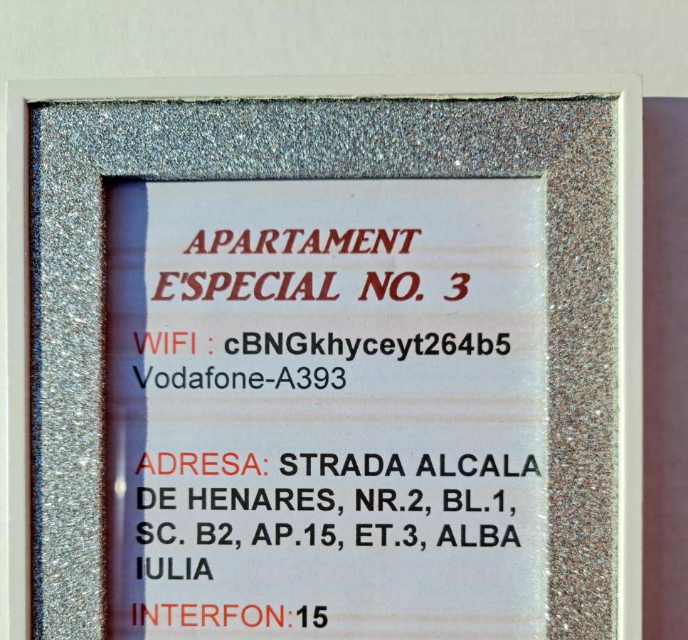 Apartament E'Special No3 Alba Iulia Exterior foto